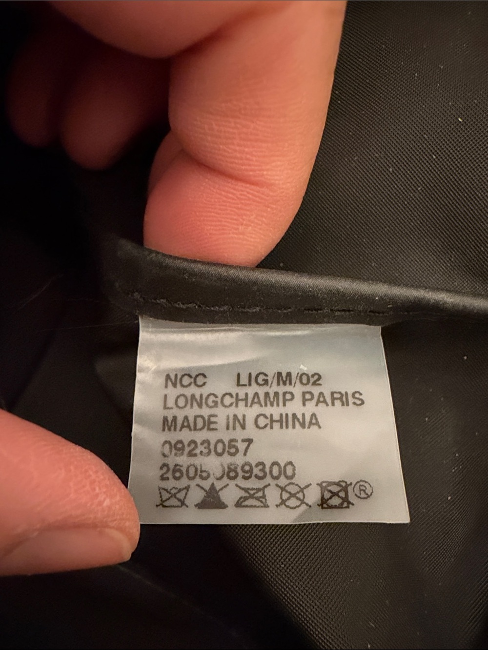 OFFERS WELCOME - Long Handle Gray Longchamp Le Pliage Shoulder Bag - Picture 11 of 14